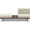 Innovation Puri Klappsofa 357 Taura Off White Walnuss-Tisch - Gallery 1 Innovation Puri Klappsofa 357 Taura Off White Walnuss-Tisch