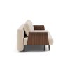Innovation Recast Klappsofa 410 Esina Almond Beige mit Armlehnen