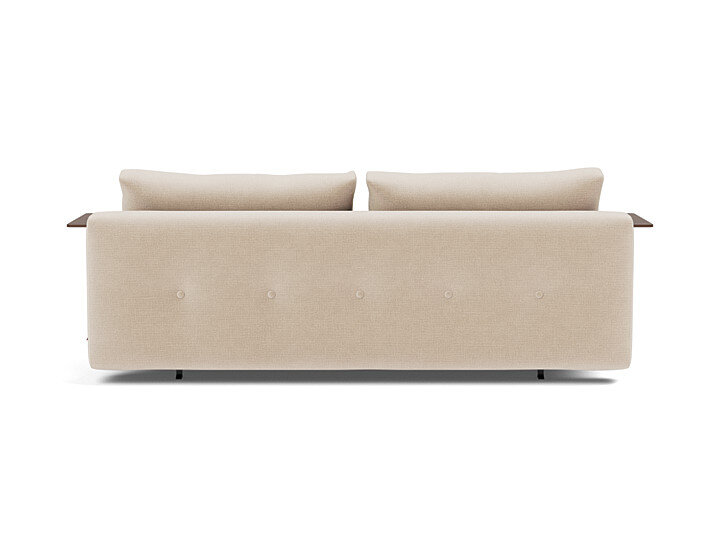 Innovation Recast Klappsofa 410 Esina Almond Beige mit Armlehnen