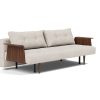 Innovation Recast Klappsofa 470 Yuveno Natural mit Armlehnen