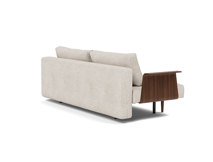Innovation Recast Klappsofa 470 Yuveno Natural mit Armlehnen