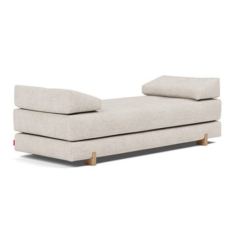 Innovation Sigmund Klappsofa 470 Yuveno Natural Drip Beine, Eiche lackiert