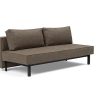 Innovation Sly Klappsofa 411 Esina Cedar Brown Stahl matt schwarz Innovation Sly Klappsofa 411 Esina Cedar Brown Stahl matt schwarz