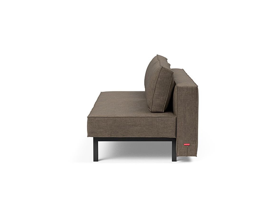 Innovation Sly Klappsofa 411 Esina Cedar Brown Stahl matt schwarz - Gallery 2 Innovation Sly Klappsofa 411 Esina Cedar Brown Stahl matt schwarz