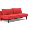 Innovation Sly Klappsofa 511 Elegance Red Stahl matt schwarz Innovation Sly Klappsofa 511 Elegance Red Stahl matt schwarz