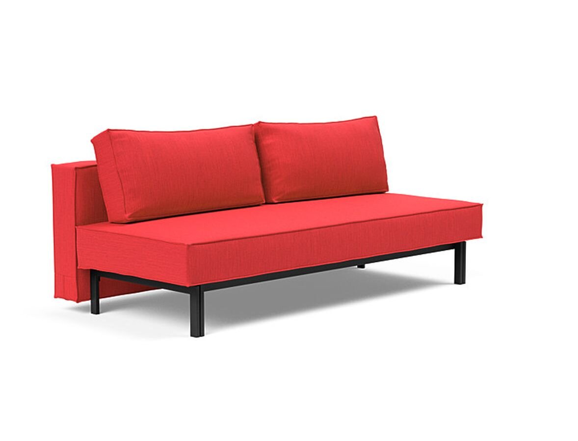 Innovation Sly Klappsofa 511 Elegance Red Stahl matt schwarz Innovation Sly Klappsofa 511 Elegance Red Stahl matt schwarz