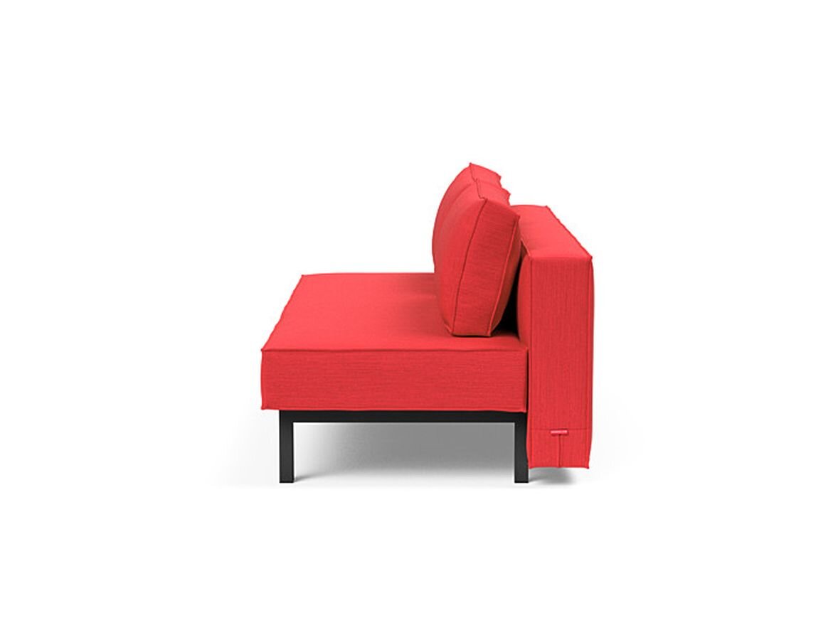 Innovation Sly Klappsofa 511 Elegance Red Stahl matt schwarz - Gallery 2 Innovation Sly Klappsofa 511 Elegance Red Stahl matt schwarz