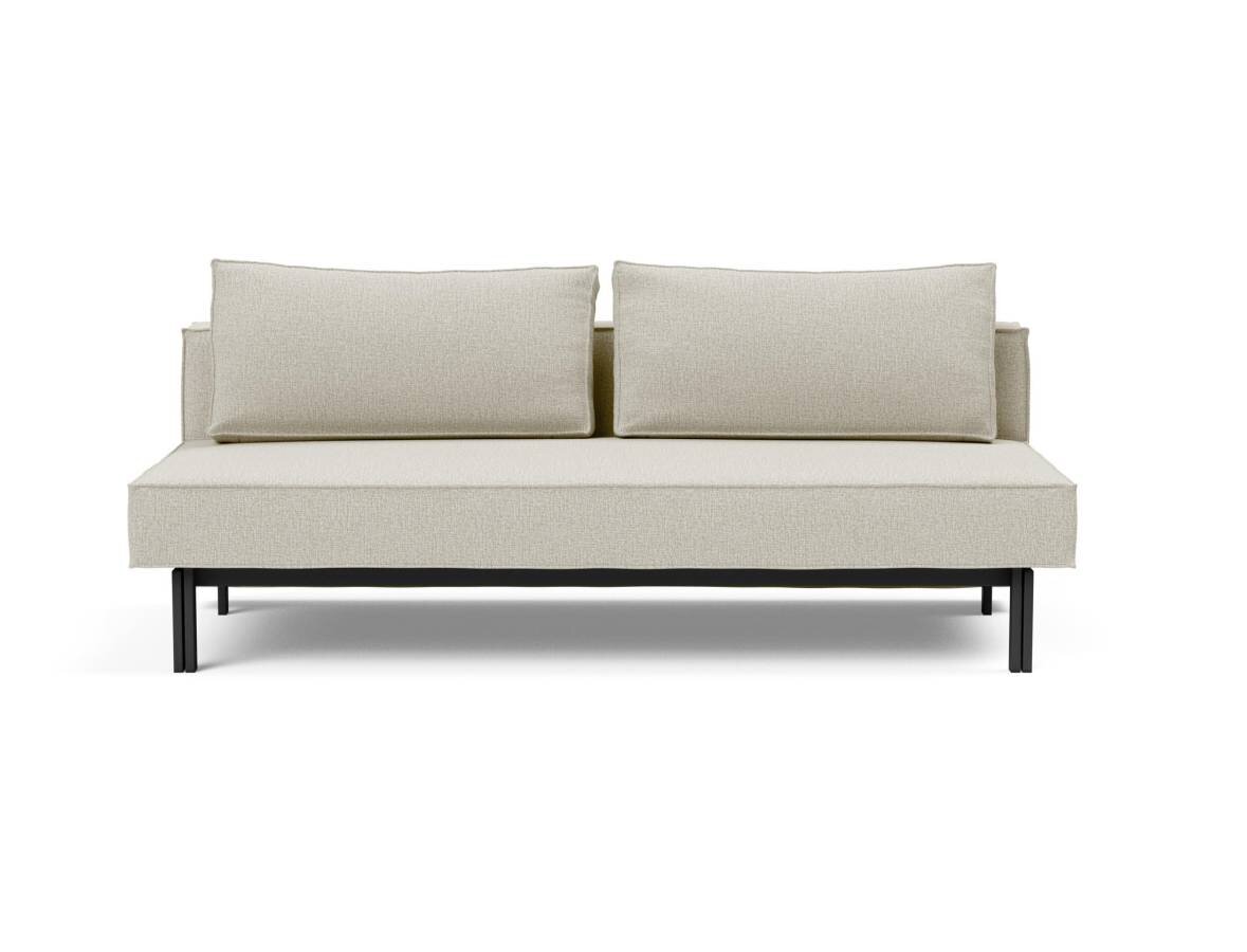 Innovation Sly Klappsofa 527 Mixed Dance Natural Stahl matt schwarz - Gallery 1 Innovation Sly Klappsofa 527 Mixed Dance Natural Stahl matt schwarz