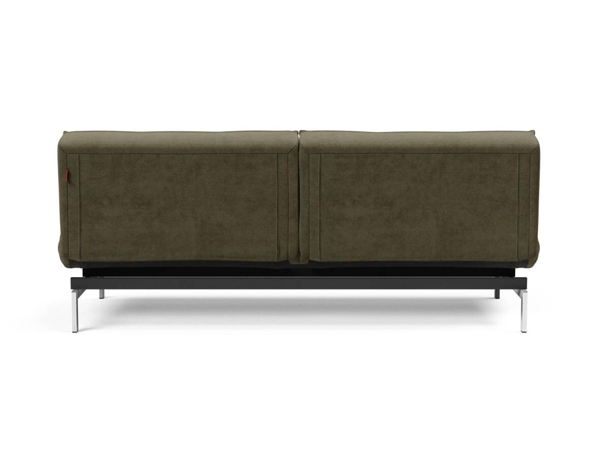 Innovation Splitback Klappsofa 316 Cordufine, Pine Green Chrom / Mattschwarz - Gallery 3 Innovation Splitback Klappsofa 316 Cordufine, Pine Green Chrom / Mattschwarz