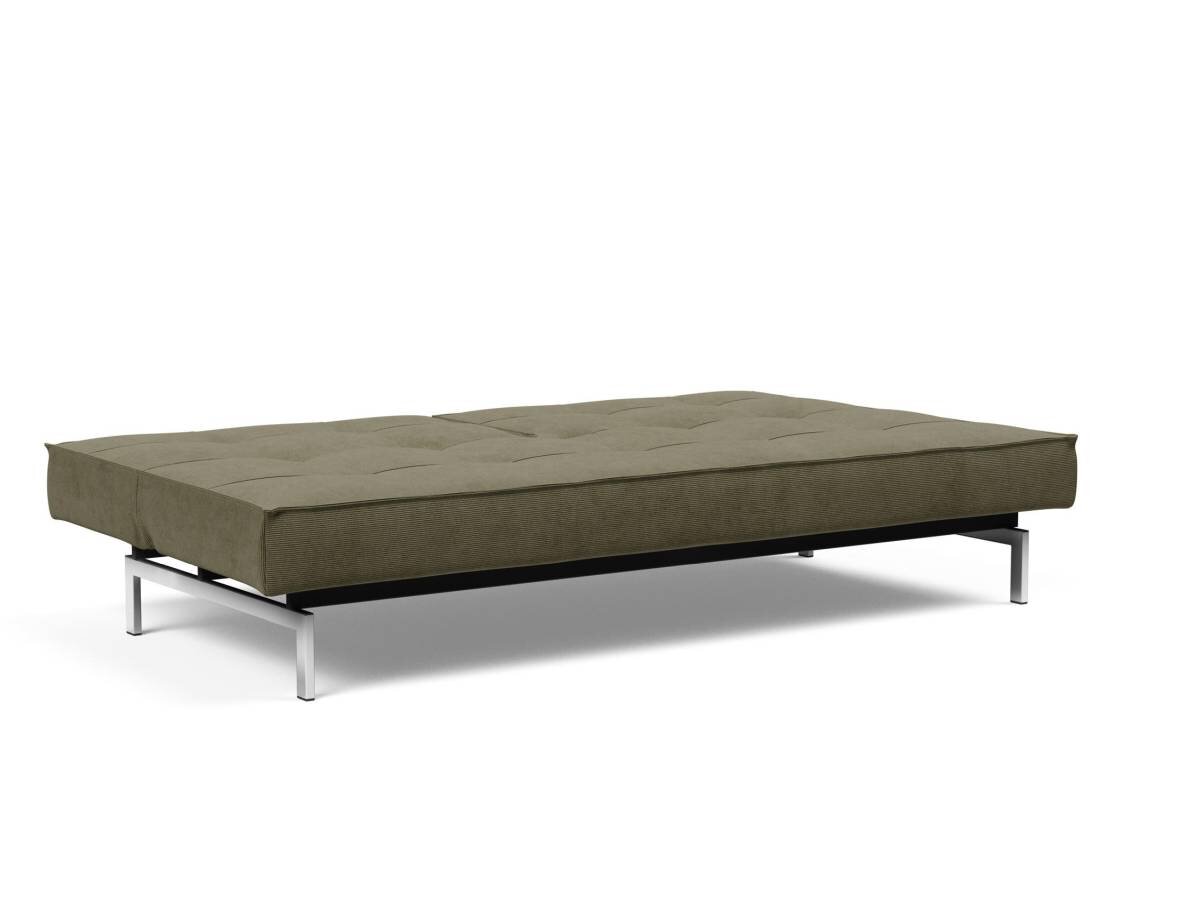 Innovation Splitback Klappsofa 316 Cordufine, Pine Green Chrom / Mattschwarz - Gallery 5 Innovation Splitback Klappsofa 316 Cordufine, Pine Green Chrom / Mattschwarz