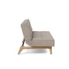 Innovation Splitback Klappsofa 472 Yuveno Warm Grey Eik Eiche / Gestell schwarz - Gallery 1 Innovation Splitback Klappsofa 472 Yuveno Warm Grey Eik Eiche / Gestell schwarz