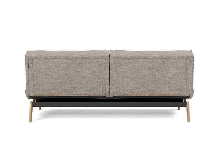 Innovation Splitback Klappsofa 472 Yuveno Warm Grey Eik Eiche / Gestell schwarz - Gallery 3 Innovation Splitback Klappsofa 472 Yuveno Warm Grey Eik Eiche / Gestell schwarz