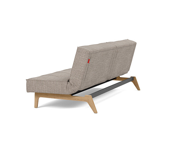 Innovation Splitback Klappsofa 472 Yuveno Warm Grey Eik Eiche / Gestell schwarz - Gallery 4 Innovation Splitback Klappsofa 472 Yuveno Warm Grey Eik Eiche / Gestell schwarz