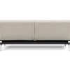 Innovation Splitback Klappsofa 527 Mixed Dance Natural Chrom / Mattschwarz