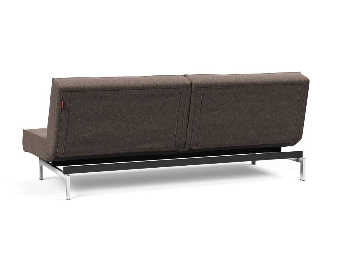 Innovation Splitback Klappsofa 530 Boucl? Taupe Chrom / Mattschwarz - Gallery 4 Innovation Splitback Klappsofa 530 Boucl? Taupe Chrom / Mattschwarz
