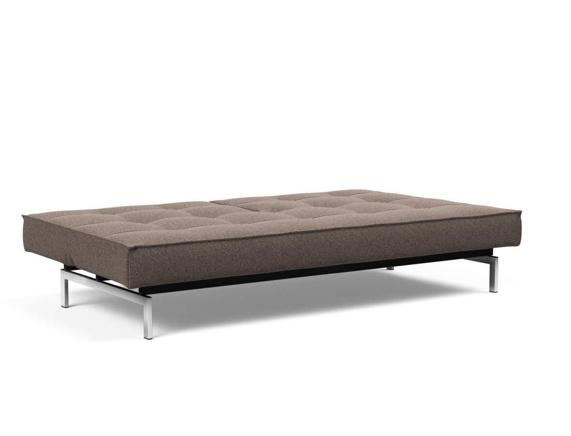 Innovation Splitback Klappsofa 530 Boucl? Taupe Chrom / Mattschwarz - Gallery 5 Innovation Splitback Klappsofa 530 Boucl? Taupe Chrom / Mattschwarz