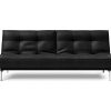 Innovation Splitback Klappsofa 550 Fanual Black Chrom / Mattschwarz