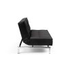 Innovation Splitback Klappsofa 550 Fanual Black Chrom / Mattschwarz