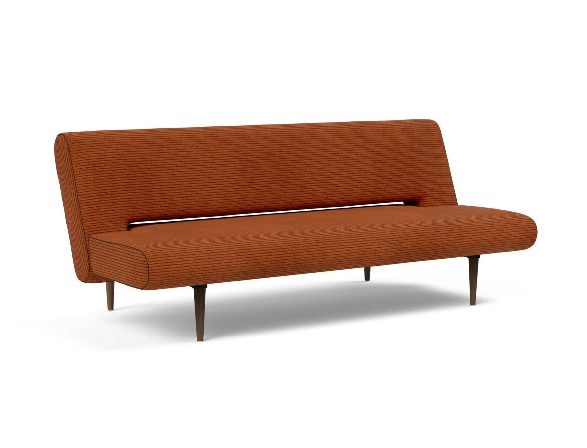 Innovation Unfurl Klappsofa 595 Curduroy Burnt Orange Innovation Unfurl Klappsofa 595 Curduroy Burnt Orange