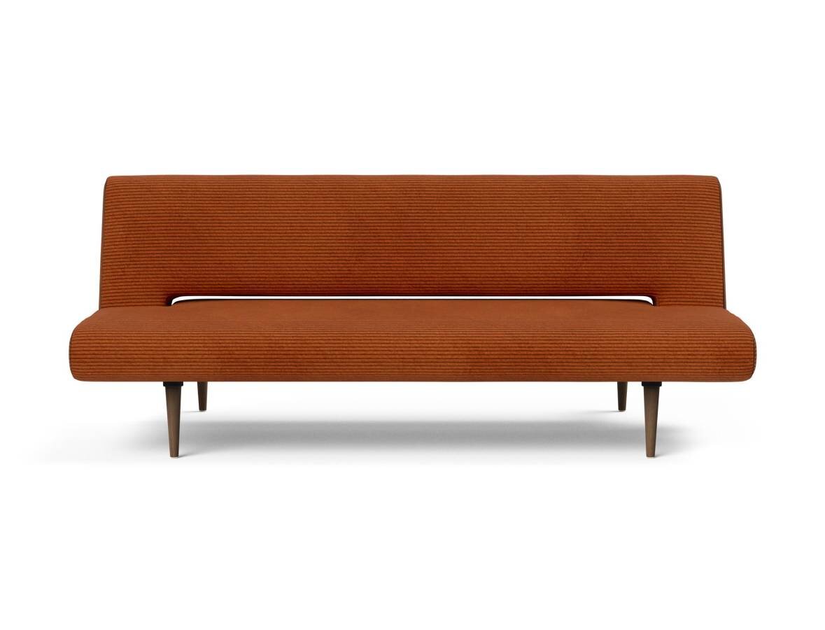 Innovation Unfurl Klappsofa 595 Curduroy Burnt Orange - Gallery 1 Innovation Unfurl Klappsofa 595 Curduroy Burnt Orange