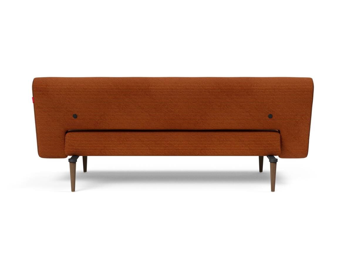 Innovation Unfurl Klappsofa 595 Curduroy Burnt Orange - Gallery 3 Innovation Unfurl Klappsofa 595 Curduroy Burnt Orange