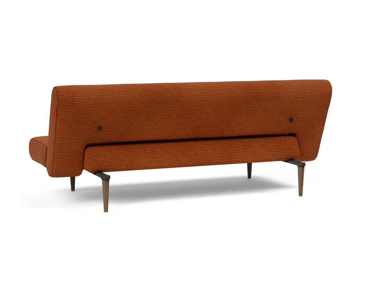 Innovation Unfurl Klappsofa 595 Curduroy Burnt Orange - Gallery 4 Innovation Unfurl Klappsofa 595 Curduroy Burnt Orange