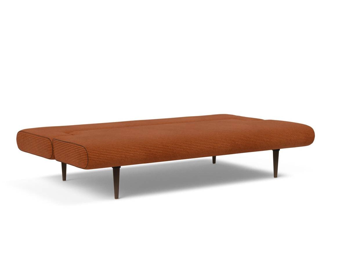 Innovation Unfurl Klappsofa 595 Curduroy Burnt Orange - Gallery 5 Innovation Unfurl Klappsofa 595 Curduroy Burnt Orange