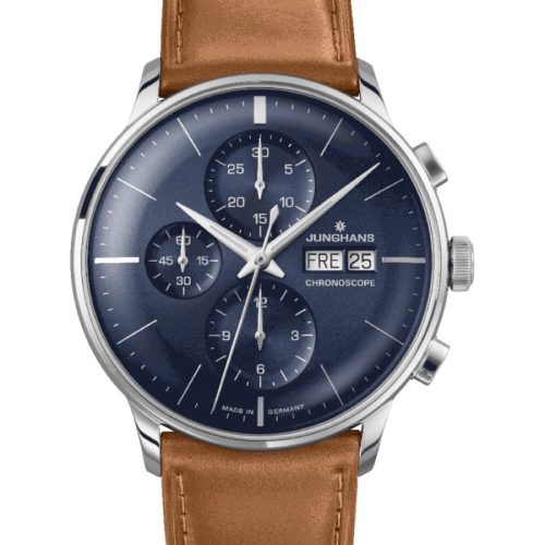 Junghans 27/4526.02 Herrenuhr Meister Chronoscope Automatik 40mm 5ATM