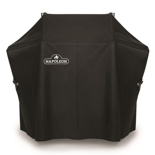 Abdeckhaube für Grill Rogue SE 425 hochgeklappt Abdeckhaube für Grill Rogue SE 425 hochgeklappt