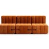 Curt Modulsofa mit Lehne Barcelona Rot Curt Modulsofa mit Lehne Barcelona Rot