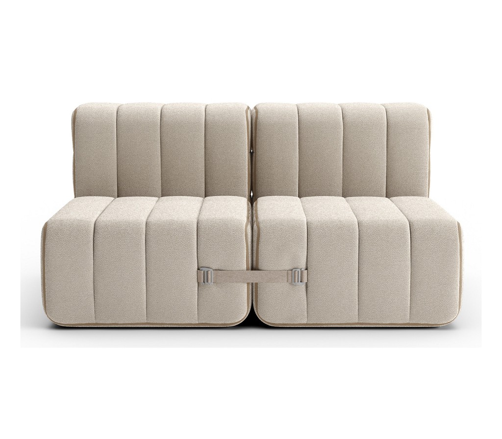 Curt Zweisitzer SERA Weiß / Beige Curt Zweisitzer SERA Weiß / Beige