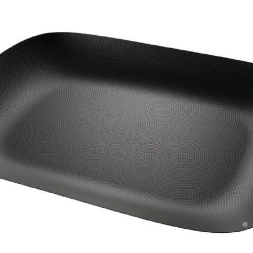 Tablett Moiré schwarz – Metall, 45 x 34 cm, elegantes Servier- & Dekotablett Tablett Moiré schwarz – Metall, 45 x 34 cm, elegantes Servier- & Dekotablett
