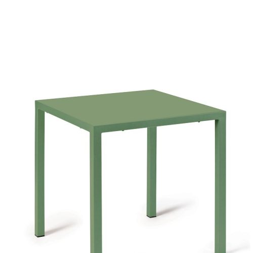 Kleiner Beistelltisch Quatris 60x60x75 cm mintgrün