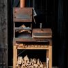 Outdooroven XL aus Cortenstahl