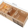 Karibu Design Saunahaus Monterey Blackline - 73 mm naturbelassen Ohne Terrasse Ohne Ofen