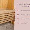 Karibu Sauna Airi Superior mit Eckeinstieg 68 mm Ohne Dachkranz Ohne Ofen - Gallery 7 Karibu Sauna Airi Superior mit Eckeinstieg 68 mm Ohne Dachkranz Ohne Ofen