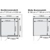 Karibu Sauna Rodin mit Fronteinstieg 68 mm-Ohne Ofen-ohne Dachkranz-Ganzglastür in Graphit-Optik