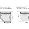Karibu Sauna Saja - 68 mm Systemsauna - 230 Volt Plug & Play-Ohne Ofen-Ohne Dachkranz-Klarglas Ganzglastür