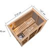 Karibu Sauna Irava 3 - 68 mm Systemsauna - 230 Volt Plug & Play Bronzierte Ganzglastür Ohne Dachkranz 3,6 kW Plug&Play Ofen mit integrierter Steuerung - Gallery 3 Karibu Sauna Irava 3 - 68 mm Systemsauna - 230 Volt Plug & Play Bronzierte Ganzglastür Ohne Dachkranz 3,6 kW Plug&Play Ofen mit integrierter Steuerung