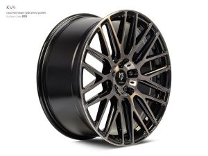 MB Design KV4 Rauchschwarz glänzend poliert Felge 9x20 - 20 Zoll 5x112 Lochkreis MB Design KV4 Rauchschwarz glänzend poliert Felge 9x20 - 20 Zoll 5x112 Lochkreis