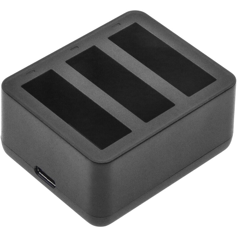 Ladegerät für Kameras - DF-DJS100UH - DJI Osmo Action / DJP3CK - Input Micro USB 5V/2A