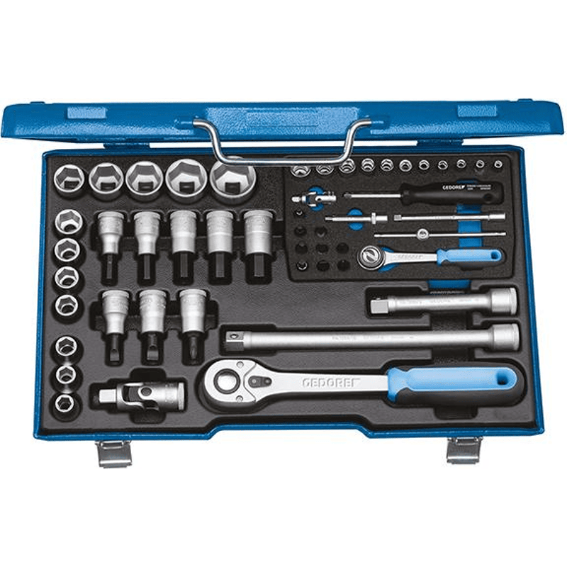 Steckschlüssel-Satz 19V20U-10 1/4' und 1/2' 50-teilig Steckschlüssel-Satz 19V20U-10 1/4' und 1/2' 50-teilig