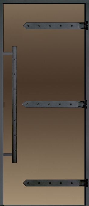 Legend Glastür mit Aluminiumrahmen für Dampf-/ Saunakabine Legend Glastür mit Aluminiumrahmen für Dampf-/ Saunakabine