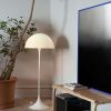 Panthella Stehleuchte Weiß Opal Acryl