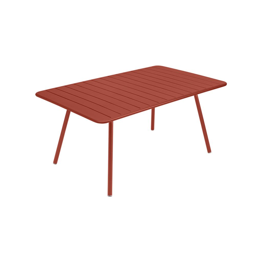 Luxembourg Outdoor-Tisch 165x100 cm Ockerrot