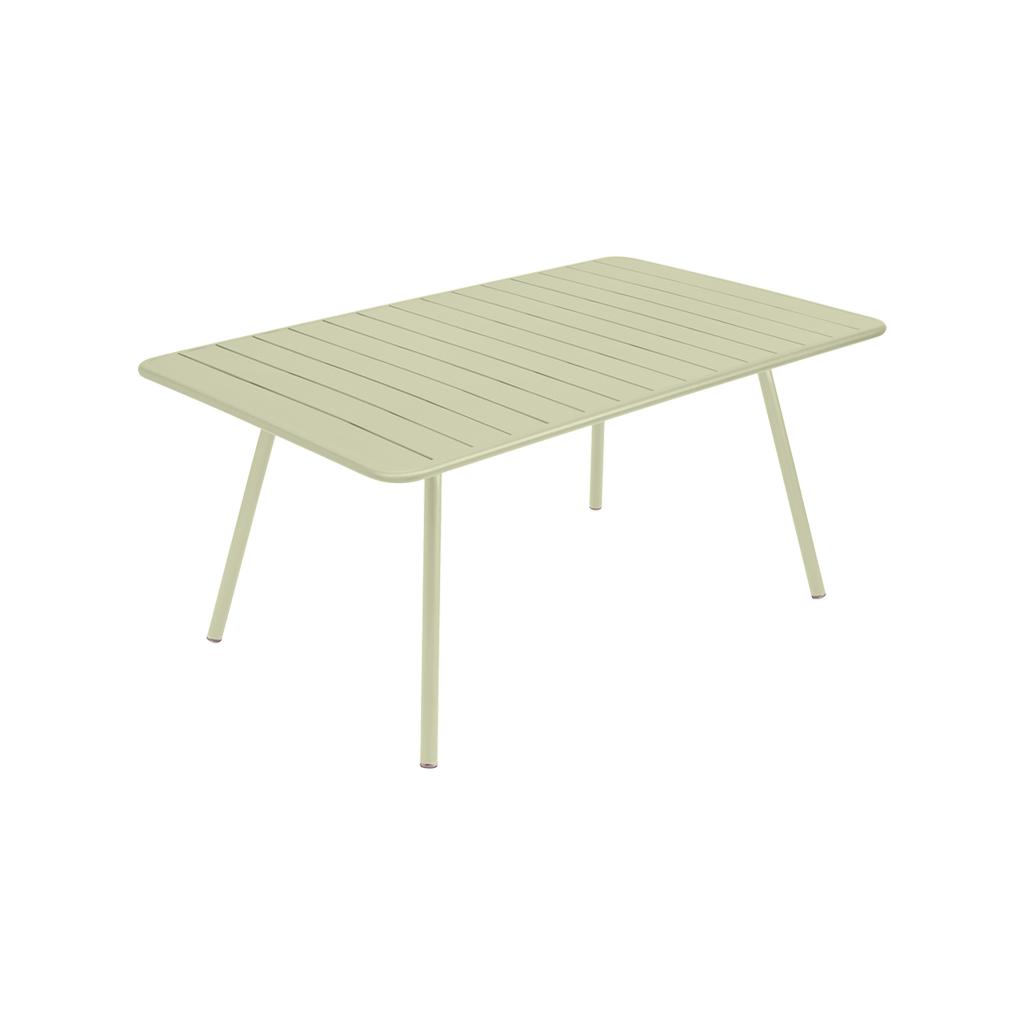 Luxembourg Outdoor-Tisch 165×100 cm Lindgrün