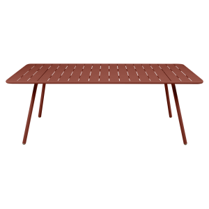 Luxembourg Tisch 207 x 100 cm Ockerrot Luxembourg Tisch 207 x 100 cm Ockerrot