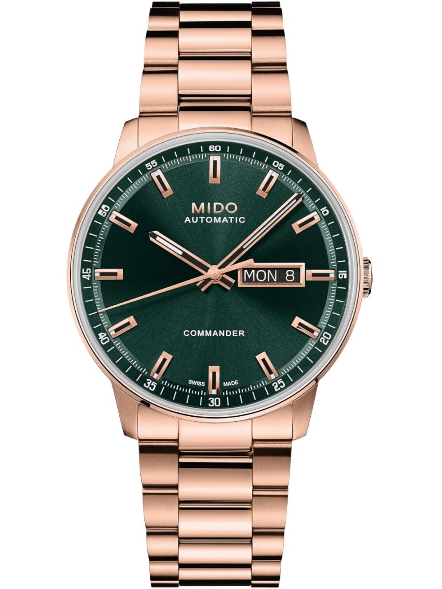 Mido M0214303309100 Herrenuhr Commander Automatik 40mm 5ATM