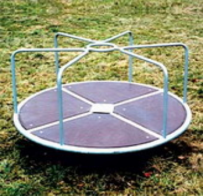 Karussell aus Edelstahl Spielplatz TUV/EN1176