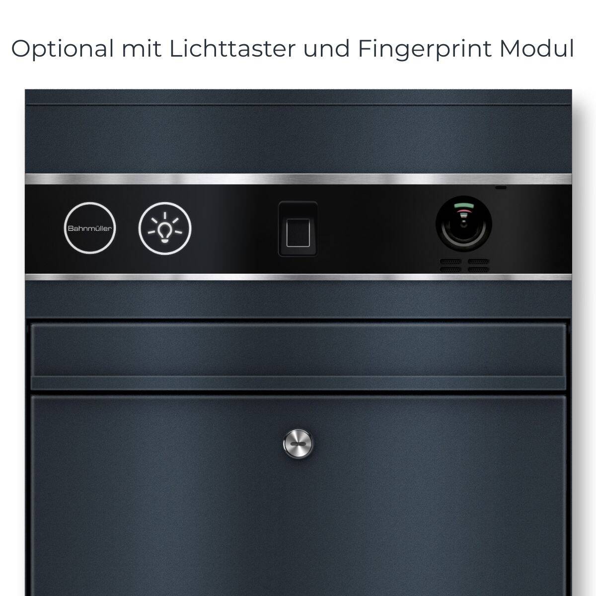 Metzler Briefkasten mit VDM10 2.0 Video-Türsprechanlage | 1 Klingel | RAL7016 Anthrazit - Gallery 4 Metzler Briefkasten mit VDM10 2.0 Video-Türsprechanlage | 1 Klingel | RAL7016 Anthrazit